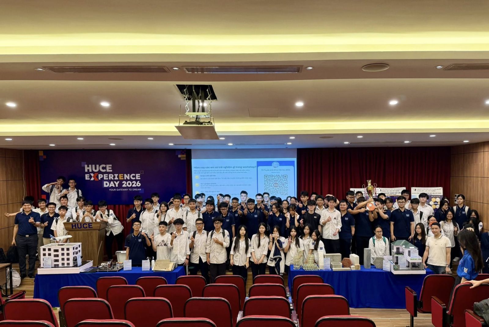HUCE EXPERIENCE DAY 2026 TẠI KHOA VẬT LIỆU XÂY DỰNG
