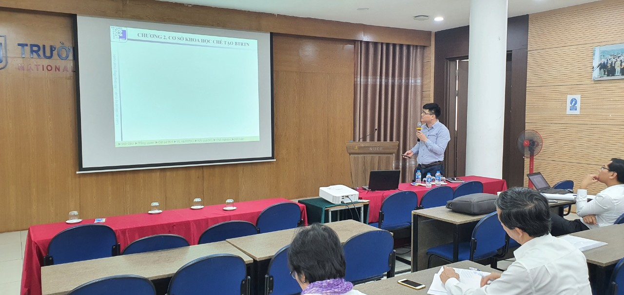 Seminar mở rộng luận án tiến sỹ của NCS. Nguyễn Văn Đồng