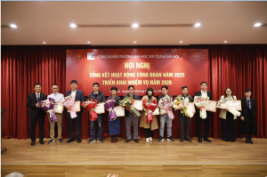 HỘI NGHỊ TỔNG KẾT HOẠT ĐỘNG CÔNG ĐOÀN NĂM 2025 – TRIỂN KHAI NHIỆM VỤ 2026